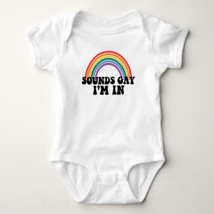 Body Para Bebé Orgullo LGBT Sonidos Gay Estoy En Arcoíris Gay