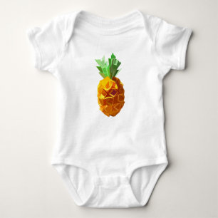 Body Para Bebé Origami Pineapple Baby Bodysuit
