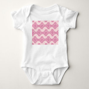 Body Para Bebé Origen tribal: abstracto decorativo vintage.