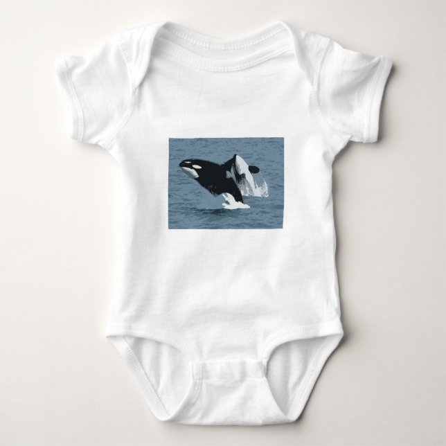 Body Para Bebé Orka Whale (Anverso)