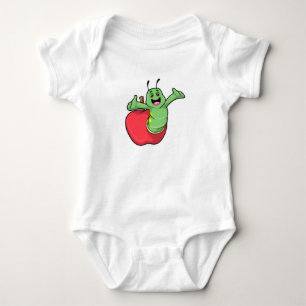 Body Para Bebé oruga con Apple