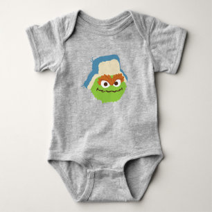 Body Para Bebé Oscar el rostro de Grouch Woodland