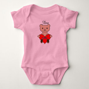 Body Para Bebé Osito de peluche lindo