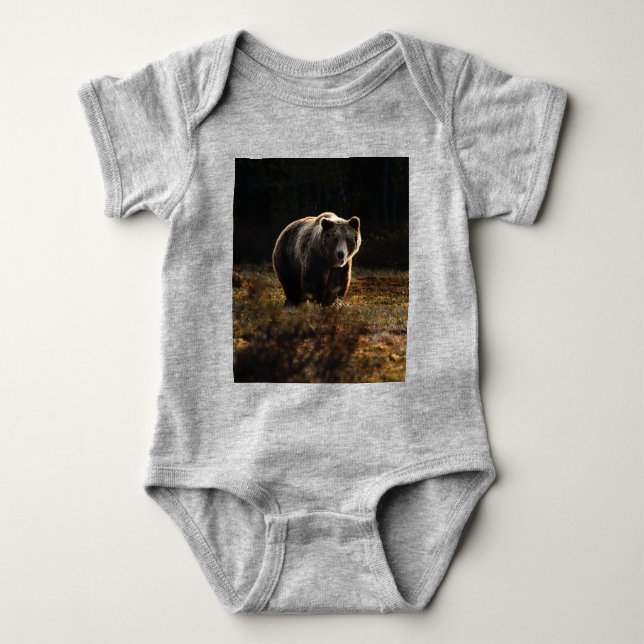Body Para Bebé Oso (Anverso)
