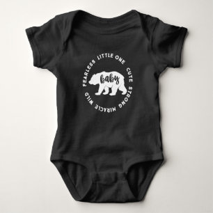 Body Para Bebé Oso bebé, camiseta familiar