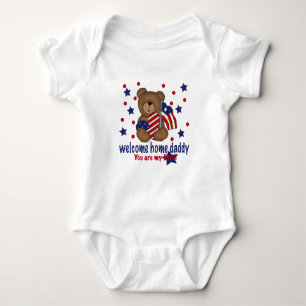 Body Para Bebé Oso casero agradable del papá