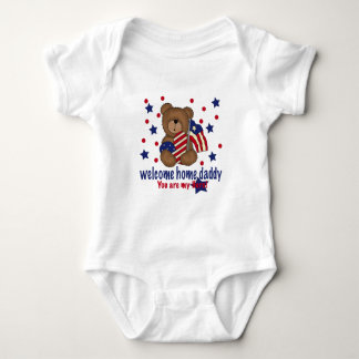 Body Para Bebé Oso casero agradable del papá