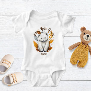 Body Para Bebé Oso de bebé otoñal