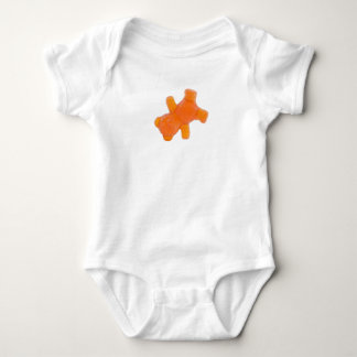 Body Para Bebé Oso de gominola naranja de Breakdance - Bebé dulce