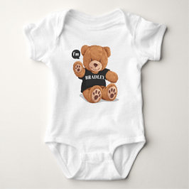 Body Para Bebé Oso de niño pequeño y personalizado