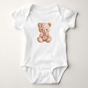 Body Para Bebé Oso de peluche