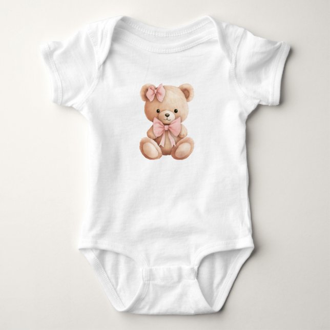 Body Para Bebé Oso de peluche (Anverso)