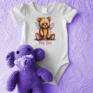 Body Para Bebé Oso de peluche con alas Baby Bear