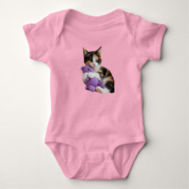 Body Para Bebé Oso de peluche de gato atigrado lindo