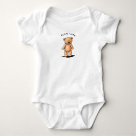Body Para Bebé Oso de peluche KiniArt