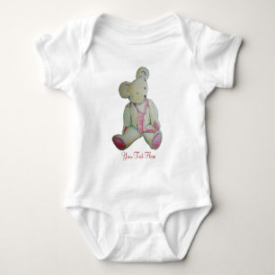 Body Para Bebé Oso de peluche viejo