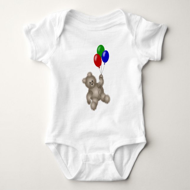Body Para Bebé Oso flotante - TBA (Anverso)