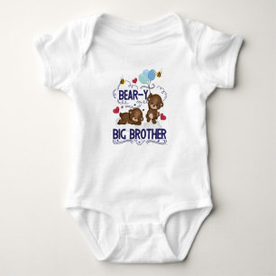 Body Para Bebé Oso Hermanito Pun Muy Grande