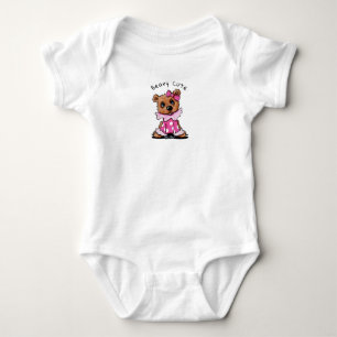 Body Para Bebé Oso niña KiniArt