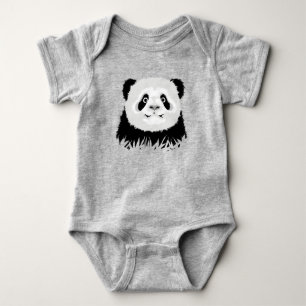 Body Para Bebé Oso Panda