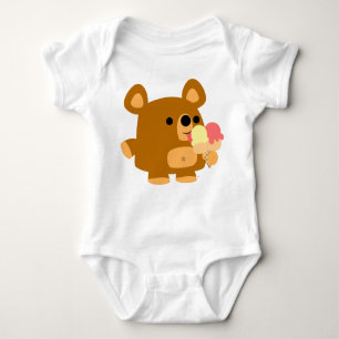 Body Para Bebé Oso Personalizado lindo con bolas :) Prendas para 