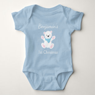 Body Para Bebé Oso Polar 1 Navidades