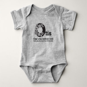 Body Para Bebé Otis boys nombre y significado códigos de tiempo