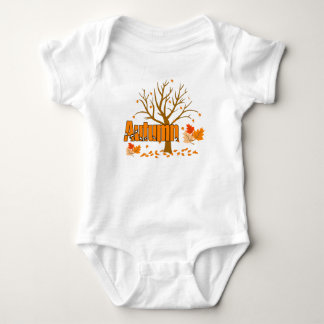 Body Para Bebé Otoño Con Árbol Y Sale Traje De Bebé