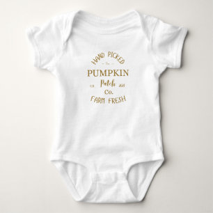 Body Para Bebé Otoño Cosecha Bebé Bodysuit Primer Día de Acción d
