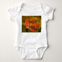 Otoño Leaf Fall Vibes Baby Bodysuit