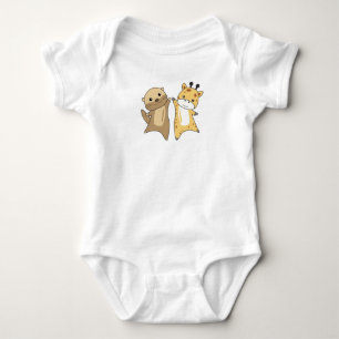 Body Para Bebé Otter Giraffe Sweet Animales Para Niños Animal