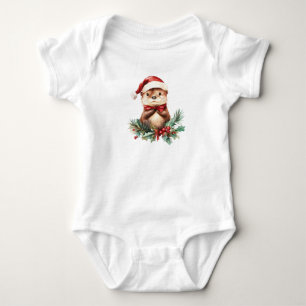 Body Para Bebé Otter, Navidades de Beaming