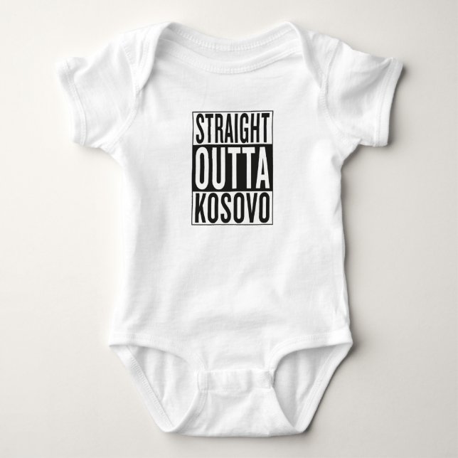 Body Para Bebé outta recto Kosovo (Anverso)