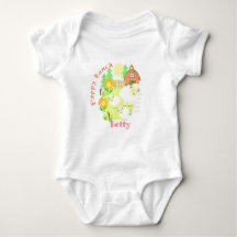 Oveja de Rancho Feliz. Personalizado. Baby Bodysui