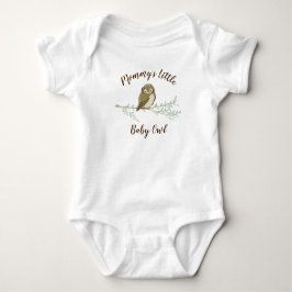 Body Para Bebé Owl Baby Shower Woodland
