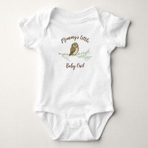 Body Para Bebé Owl Baby Shower Woodland