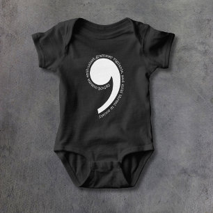 Body Para Bebé Oxford Comma Enthusiast