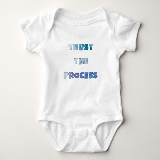 Body Para Bebé Paciencia y Progreso – Confía en el Proceso de Dis (Anverso)