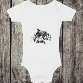 Body Para Bebé padre de los tiburones hijo a la familia