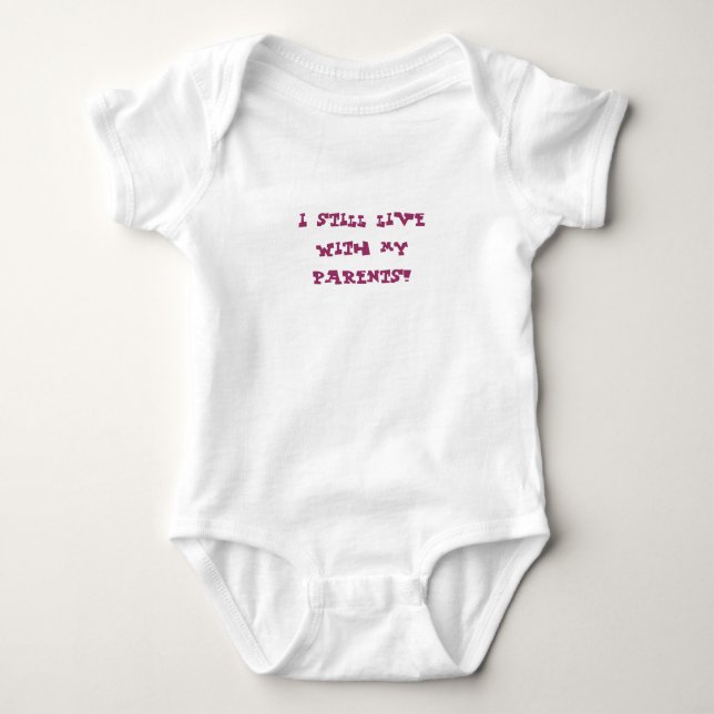 Body Para Bebé Padres vivos Baby Romper (Anverso)