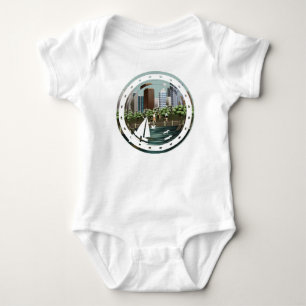 Body Para Bebé Paisaje urbano