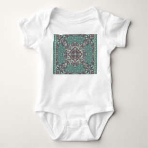 Body Para Bebé Paisley Bandana Print: Silk Neck Scarf