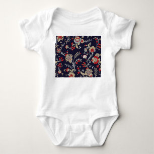 Body Para Bebé Paisley indio, fondo marino, tradicional.