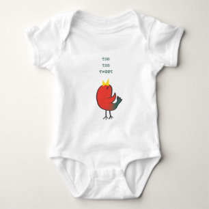 Body Para Bebé Pájaro Tweeter