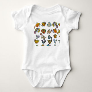 Body Para Bebé Pájaros y pajaritos