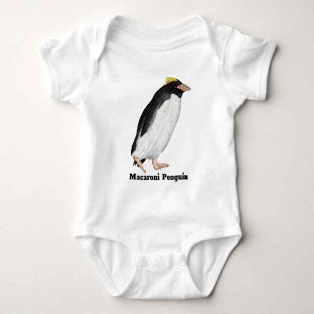 Body Para Bebé Palaeeudyptes Extinct Penguin (Anverso)