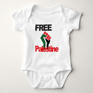 Body Para Bebé Palestina libre - فلسطينعلم - bandera pal