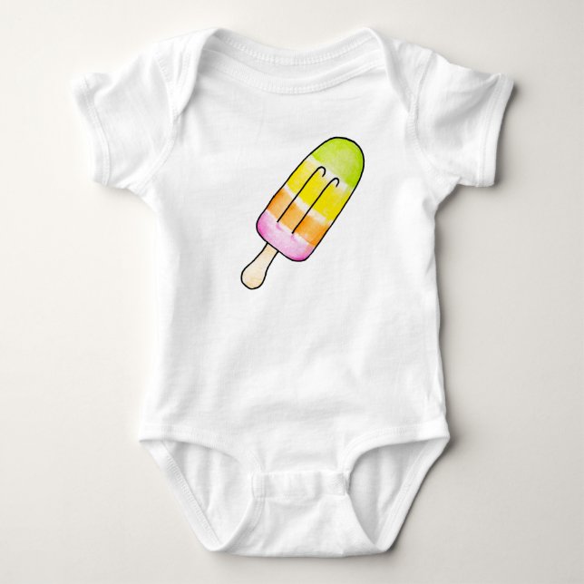 Body Para Bebé Paleta helada (Anverso)