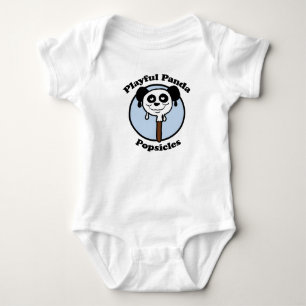 Body Para Bebé Paletas de Panda Juguetón
