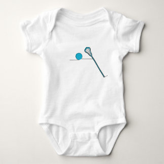 Body Para Bebé Palillo y bola de LAX LaCrosse